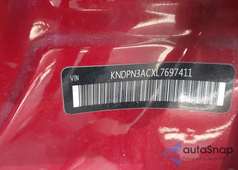 2020 Kia Sportage Ex из США, поврежденный, VIN KNDPN3ACXL7697411